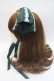 画像2: axes femme kawaii / レディローズヘッドドレス  グリーン Y-25-06-03-021-AX-AC-SZ-ZY (2)