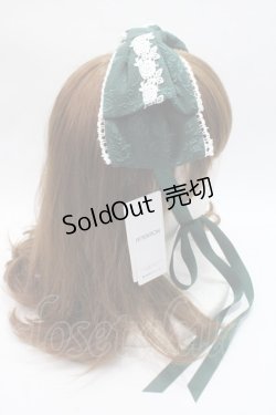 画像3: axes femme kawaii / レディローズヘッドドレス  グリーン Y-25-06-03-021-AX-AC-SZ-ZY