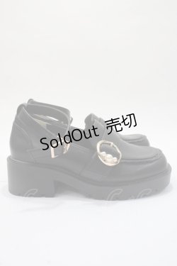 画像4: axes femme POETIQUE / 厚底ローファー M 黒 Y-25-06-03-024-AX-SH-SZ-ZY