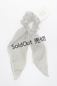 axes femme / リボンシュシュ  グリーン Y-25-06-06-005-AX-ZA-SZ-ZY