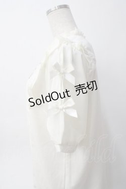 画像3: axes femme POETIQUE / フラワーハート刺繍ブラウス M 生成り Y-25-06-06-052-AX-BL-SZ-ZY