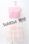 Swankiss / デコレースワンピース F ピンク Y-25-06-06-086-CA-OP-SZ-ZY