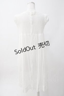 画像2: Jane Marple / ドットチュールエプロン M 生成り Y-25-06-06-089-JM-OP-SZ-ZY