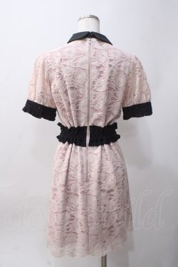 画像2: Swankiss / DB bijou lace O/P F ピンク Y-25-06-06-098-CA-OP-SZ-ZY