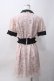 画像2: Swankiss / DB bijou lace O/P F ピンク Y-25-06-06-098-CA-OP-SZ-ZY (2)