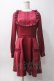 画像1: PAMEO POSE / ANNE DRESS F ボルドー Y-25-06-06-101-LO-OP-SZ-ZY (1)