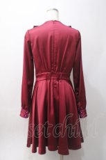 画像2: PAMEO POSE / ANNE DRESS F ボルドー Y-25-06-06-101-LO-OP-SZ-ZT115 (2)