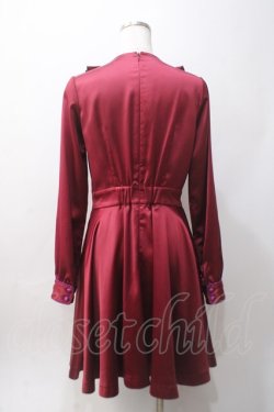 画像2: PAMEO POSE / ANNE DRESS F ボルドー Y-25-06-06-101-LO-OP-SZ-ZY