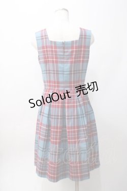 画像2: MILK / チェルシージャンパースカート  ブルーグレーベース Y-25-06-06-102-ML-OP-SZ-ZY