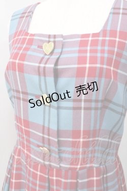 画像3: MILK / チェルシージャンパースカート  ブルーグレーベース Y-25-06-06-102-ML-OP-SZ-ZY
