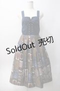 axes femme POETIQUE / ショコラトリーキャミワンピース M 紺 Y-25-06-06-108-AX-OP-SZ-ZY