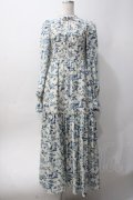 axes femme POETIQUE / トワルドジュイ風柄ワンピース M 生成り Y-25-06-06-116-AX-OP-SZ-ZY