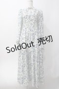 axes femme POETIQUE / トワルドジュイ風柄ワンピース M 生成り Y-25-06-06-116-AX-OP-SZ-ZY