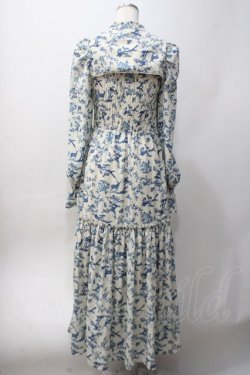 画像2: axes femme POETIQUE / トワルドジュイ風柄ワンピース M 生成り Y-25-06-06-116-AX-OP-SZ-ZY