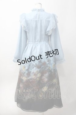 画像2: axes femme NOSTALGIE / ミスティローズ柄ワンピース F 紺 Y-25-06-06-117-AX-OP-SZ-ZY