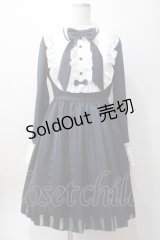 Angelic Pretty / Vintage Doll長袖ワンピース  ネイビー Y-25-06-06-125-AP-OP-SZ-ZY