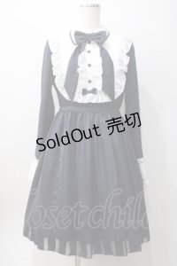 Angelic Pretty / Vintage Doll長袖ワンピース  ネイビー Y-25-06-06-125-AP-OP-SZ-ZY