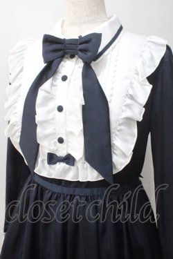 画像4: Angelic Pretty / Vintage Doll長袖ワンピース  ネイビー Y-25-06-06-125-AP-OP-SZ-ZY