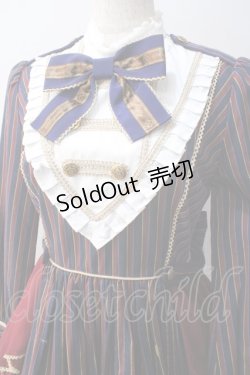 画像4: Angelic Pretty / Checkmateワンピース  ネイビー Y-25-06-06-127-AP-OP-SZ-ZY