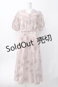 PINK HOUSE / いちご柄セーラーワンピース F ピンク Y-25-06-06-132-LO-OP-SZ-ZY