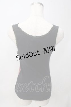 画像2: HYSTERIC GLAMOUR / サークルガールptタンクトップ F 黒 Y-25-06-06-138-PU-TO-SZ-ZY