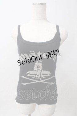 画像1: HYSTERIC GLAMOUR / グラフィックタンクトップ F 黒 Y-25-06-06-139-PU-TO-SZ-ZY