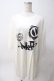画像1: NieR Clothing / NieR BIG SIZE T-SHIRT【FACE】 L オーロラ Y-25-06-06-141-PU-TS-SZ-ZY (1)