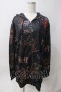 NieR Clothing / LONG LENGTH ZIP OUTER【Nier GEAR】 F 黒 Y-25-06-06-145-PU-TO-SZ-ZY
