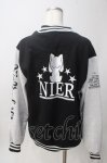 画像2: NieR CLOTHING / STADIUM JUMPRE【裏起毛】 F 黒 Y-25-06-06-147-PU-JA-SZ-ZT282 (2)