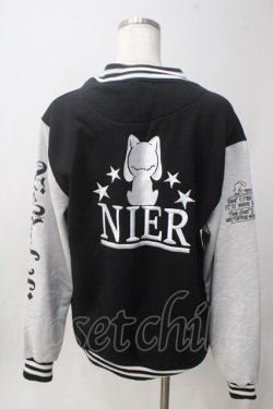 画像2: NieR Clothing / STADIUM JUMPRE【裏起毛】 F 黒 Y-25-06-06-147-PU-JA-SZ-ZY