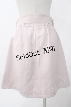 画像2: Ank Rouge / リボンフリルポケット台形スカート M ピンク Y-25-06-06-154-CA-SK-SZ-ZY