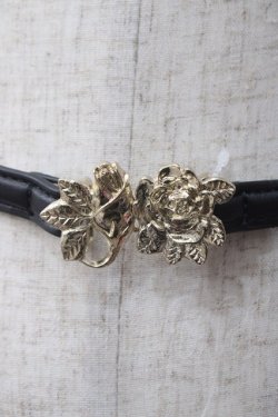 画像1: axes femme / バラバックルベルト M 黒 Y-25-06-06-019-AX-ZA-SZ-ZY