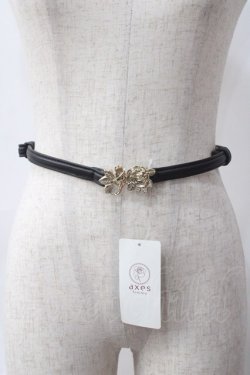 画像2: axes femme / バラバックルベルト M 黒 Y-25-06-06-019-AX-ZA-SZ-ZY