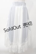 axes femme kawaii / マリアンヌスカート M サックス Y-25-06-06-169-AX-SK-SZ-ZY
