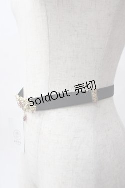 画像3: axes femme POETIQUE / チャイナモチーフゴムベルト  ワイン Y-25-06-06-020-AX-ZA-SZ-ZY