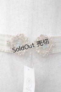 axes femme / しずく付クラシカルゴムベルト  グリーン Y-25-06-06-021-AX-ZA-SZ-ZY
