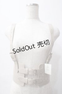 axes femme POETIQUE / ハーネス太ベルト  生成り Y-25-06-06-027-AX-ZA-SZ-ZY