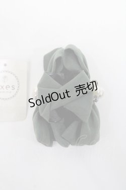 画像2: axes femme / スウェードリボンバンス  グリーン Y-25-06-06-004-AX-AC-SZ-ZT150-F002
