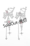 axes femme POETIQUE / ダークロマンスイヤリング  ガンメタ Y-25-06-09-001-AX-AC-SZ-ZY