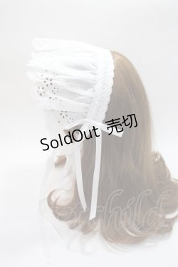 画像2: Angelic Pretty / Romantic Laceヘッドドレス  白 Y-25-06-09-033-AP-AC-SZ-ZY