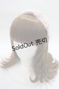 Angelic Pretty / アンティークRibbonカチューシャ  ピンク Y-25-06-09-034-AP-AC-SZ-ZY
