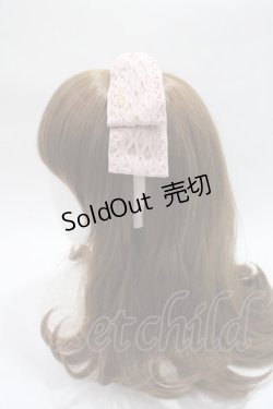 画像2: Angelic Pretty / アンティークRibbonカチューシャ  ピンク Y-25-06-09-034-AP-AC-SZ-ZY