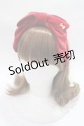 Angelic Pretty / Lady Ribbonヘアバンド  赤 Y-25-06-09-035-AP-AC-SZ-ZY