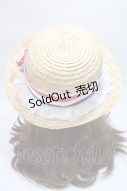 画像3: Angelic Pretty / トリコロールリボンストローHat   Y-25-06-09-042-AP-AC-SZ-ZT-K011