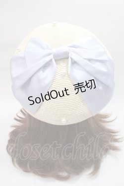 画像1: axes femme kawaii / リボンサマーベレー  サックス Y-25-06-09-049-AX-AC-SZ-ZY