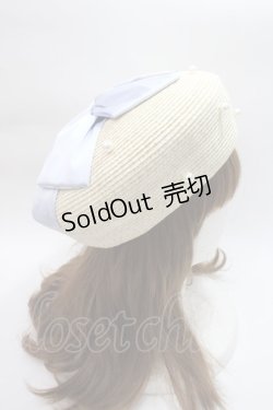 画像4: axes femme kawaii / リボンサマーベレー  サックス Y-25-06-09-050-AX-AC-SZ-ZT-K011