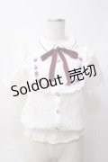 axes femme POETIQUE / ローズ刺繍ブラウス  白 Y-25-06-09-057-AX-BL-SZ-ZY