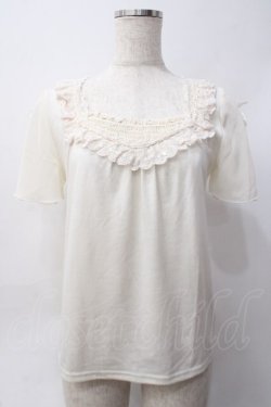 画像1: axes femme / トップス  生成り Y-25-06-09-059-AX-TO-SZ-ZY