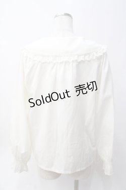 画像2: axes femme kawaii / ストロベリーフィールドブラウス  白 Y-25-06-09-067-AX-BL-SZ-ZY