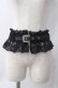 画像1: axes femme POETIQUE / レースゴムベルト  黒 Y-25-06-09-010-AX-ZA-SZ-ZY (1)